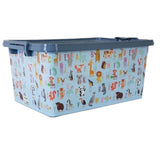 Cutie depozitare cu Rotite , Multicolor , 40 L