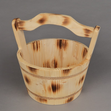 Galeata pentru Sauna cu Maner fix, 26x27 cm