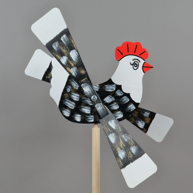 Morisca de vant din Lemn, Model , 155x37 cm – CasutaNoastra