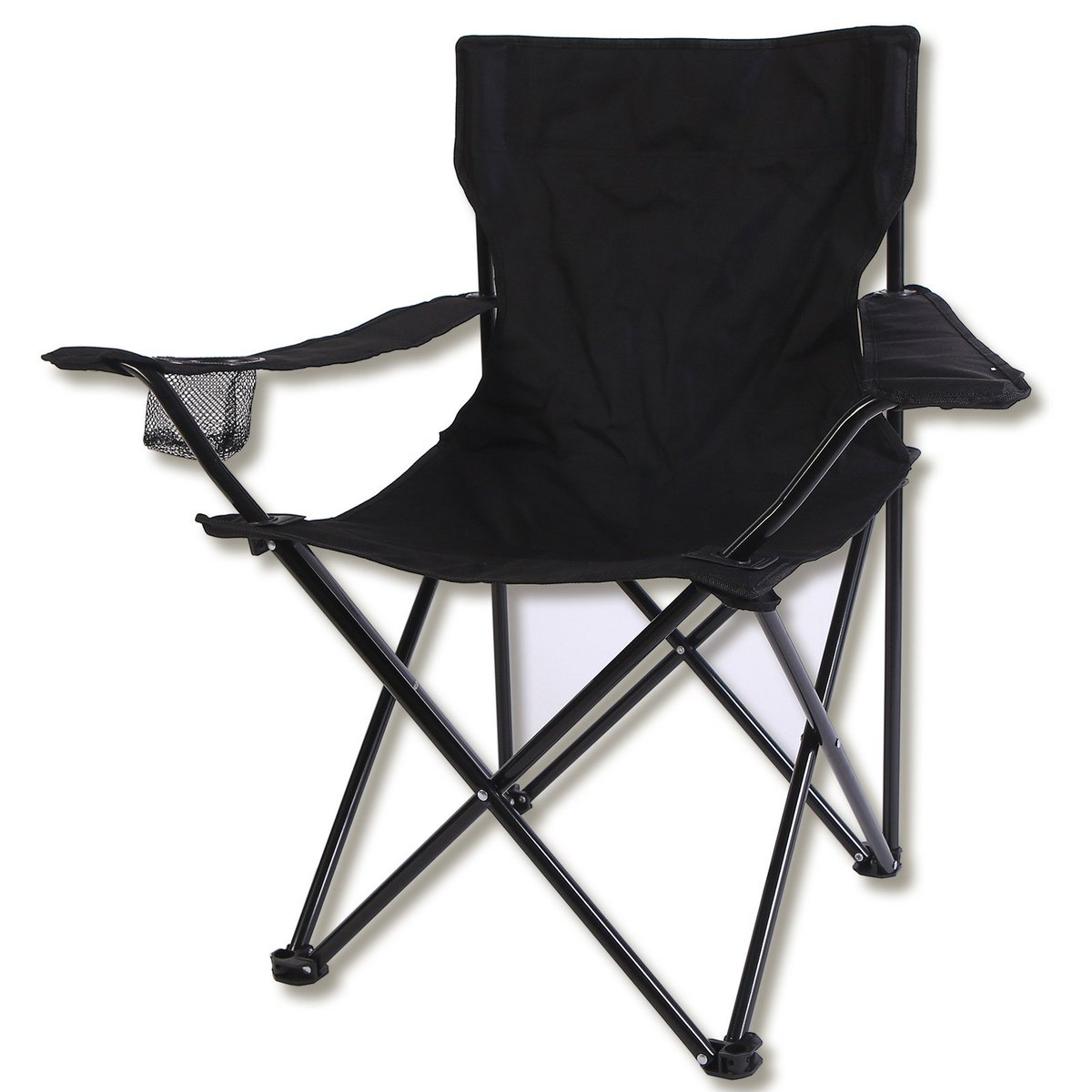 Scaun camping pliabil,52x52x80 negru
