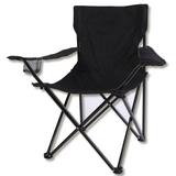 Scaun camping pliabil,52x52x80 negru