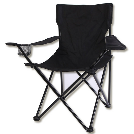 Scaun camping pliabil,52x52x80 negru