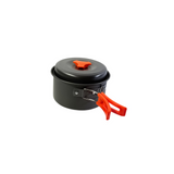 Set 2 Vase de Calatorie cu Accesorii – Tigaie cu Maner Pliabil, Set Gatit Portabil