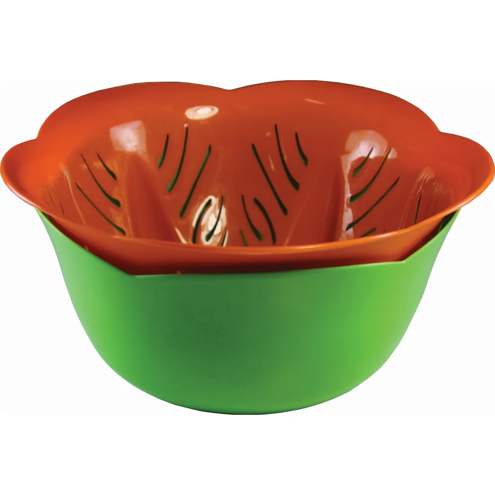 Bol cu strecuratoare Tulip, 3.5 L,plastic, Multicolor