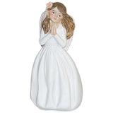 Figurina ingeras, Rasina, Alb, 15 cm