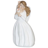 Figurina ingeras, Rasina, Alb, 15 cm