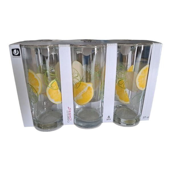 Set 6 Pahare Sticla ,270 ml