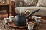 Ibric cafea din Granit ,650 ml, antiaderent