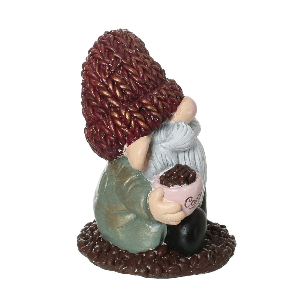 Figurina / Decoratiune pictata manual,rasina, Spiridusi , 20.5 cm