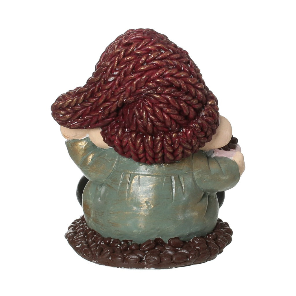 Figurina / Decoratiune pictata manual,rasina, Spiridusi , 20.5 cm