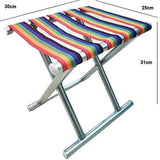 Scaun Pliabil pentru Camping si pescuit,Colorat 31x25x30 cm