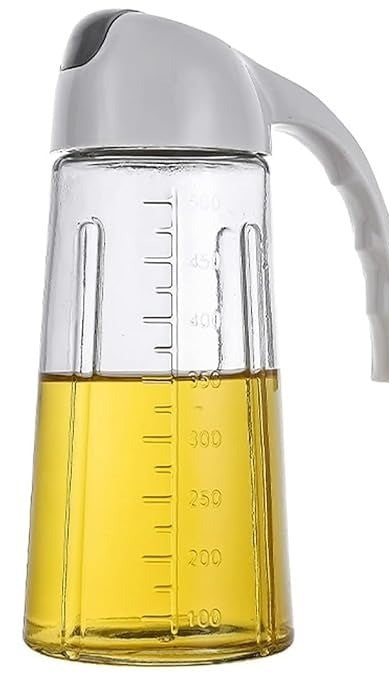 Set Oliviera 600 ml si 3 recipiente condimente cu lingurite 200 ml, sticla + plastic