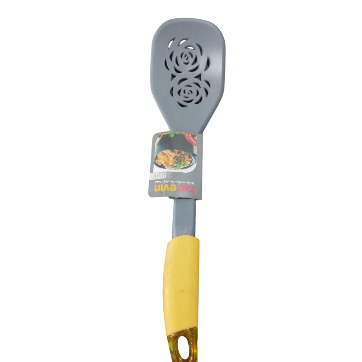 Spatula din Plastic cu Maner de Silicon