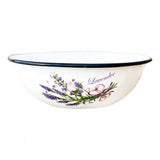 Bol/Castron Emailat cu decor , 0.6/1.5 Litri