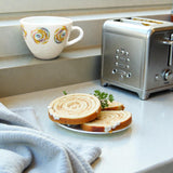 Set 6 Cesti din opal, 190 ml model Spirale