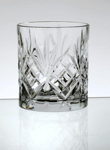 Set Decantor 1L + 6 pahare whiskey , sticla