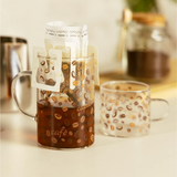 Set 6 cesti Cafea sticla borosilicata,Coffee,100/190 ml