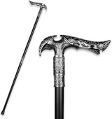 Baston decorativ cu Sabie interioara,93 cm, lama 30 cm
