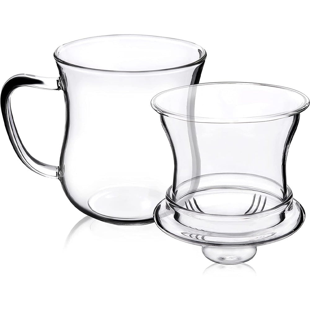 Cana cu Capac si Infuzor pentru Ceai, Sticla Termorezistenta