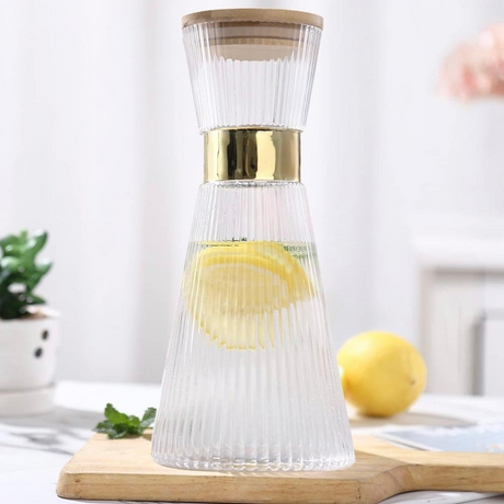 Set Carafa Limonada 950 ml+6 Pahare 200 ml/Sticla