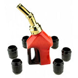 Set Bauturi, Model Pistol de Alimentare cu Duza Peco 650 ml, 6 pahare 50 ml, Ceramica