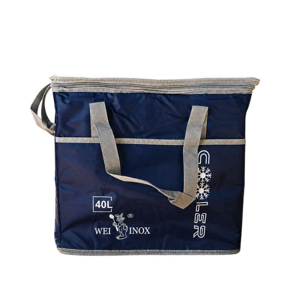 Geanta termica, Textil+Aluminiu, 45x21.5x38 cm