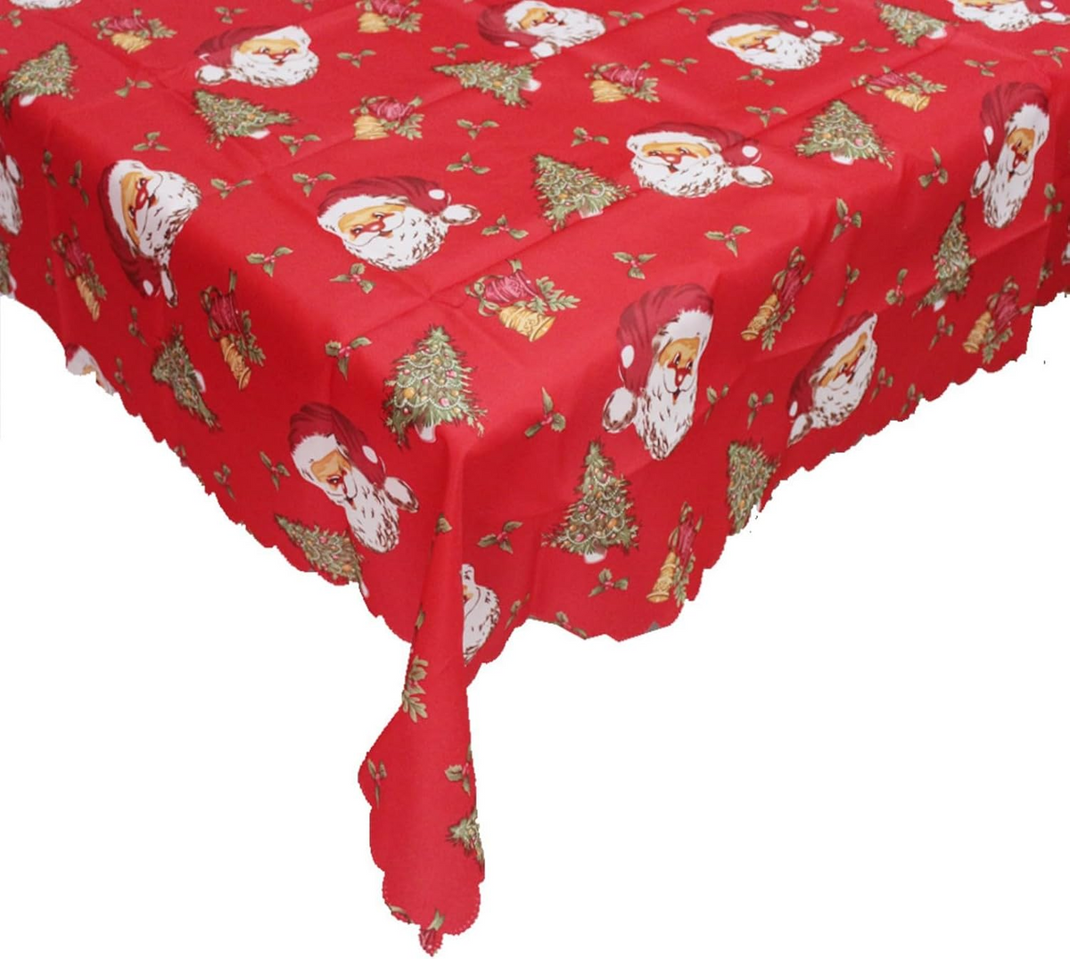 Fata de masa Craciun, 150x220cm, poliester rezistent, multicolor