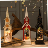 Decoratiune luminoasa, Capela Nasterii Domnului, cu LED, inaltime 21 cm