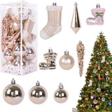 Set 21 de Ornamente Brad , Diverse Forme si Dimensiuni, Plastic