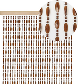 Perdea usa cu margele PVC, 90x195 cm