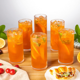 Set 6 pahare sticla pentru bauturi , 400 ml