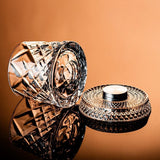 Pahar de whisky rotativ la 360 de grade , 260 ml