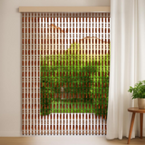 Perdea usa cu margele PVC, 90x195 cm