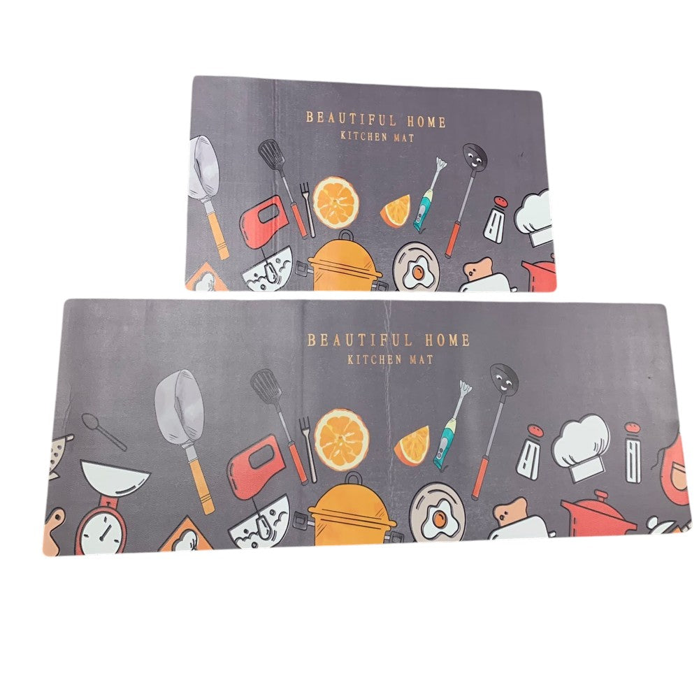 Set 2 covorase pentru Bucatarie , 45x75/45x120 cm