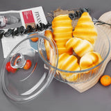 Vas din Sticla cu capac , 1.5L/ 2.3L