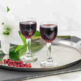 Set 6 Pahare pentru lichior,cu picior, 60 ml