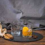 Set 6 pahare bauturi/whisky transparente Keops ,345 ml