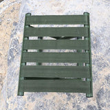 Scaun Pliabil Metalic pentru Camping si Pescuit,31x24x33cm