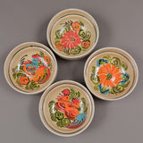 Castron Ceramica , pictat manual , 16*7 cm,800 ml