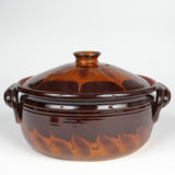 Oala din Lut traditionala pentru Sarmale smaltuita