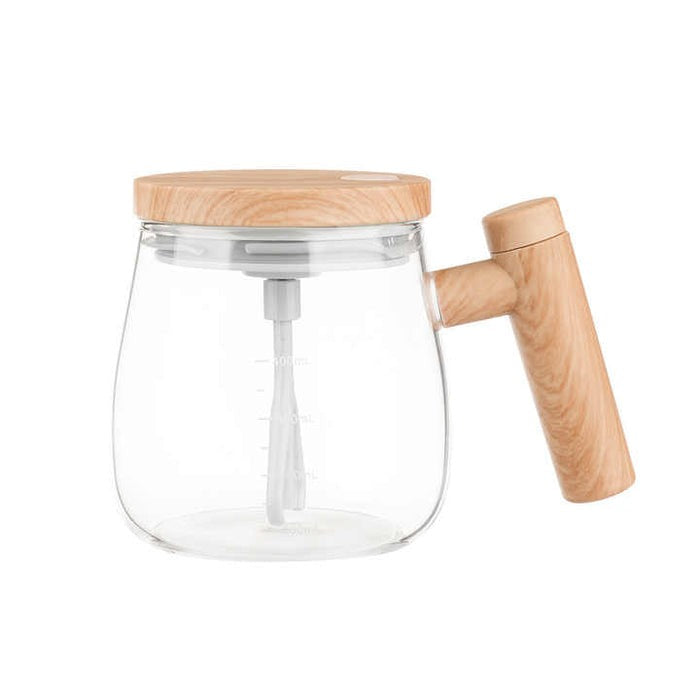 Cana Electrica gradata cu Amestecare Automata ,Sticla Borosilicata, 400ml, USB