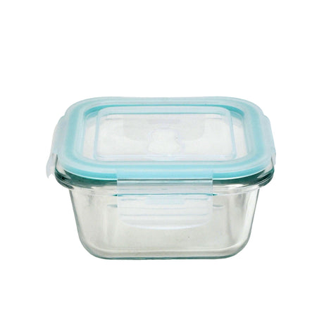 Caserola din Sticla cu Capac din Plastic,inchidere etans