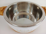 Set 4 caserole Termice, Plastic si Inox, 1L,2L,4L,6L