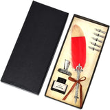 Set Pana de scris Vintage „Enjoy Your Life – 8 piese