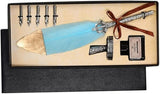 Set Pana de scris Vintage „Enjoy Your Life – 8 piese