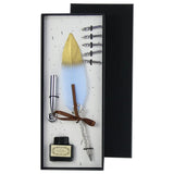 Set Pana de scris Vintage „Enjoy Your Life – 8 piese