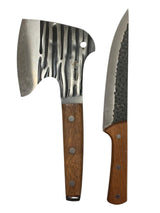 Set 2 Piese Macelarie,Cutit Macelarie Universal 30 cm si Satar Universal 25 cm