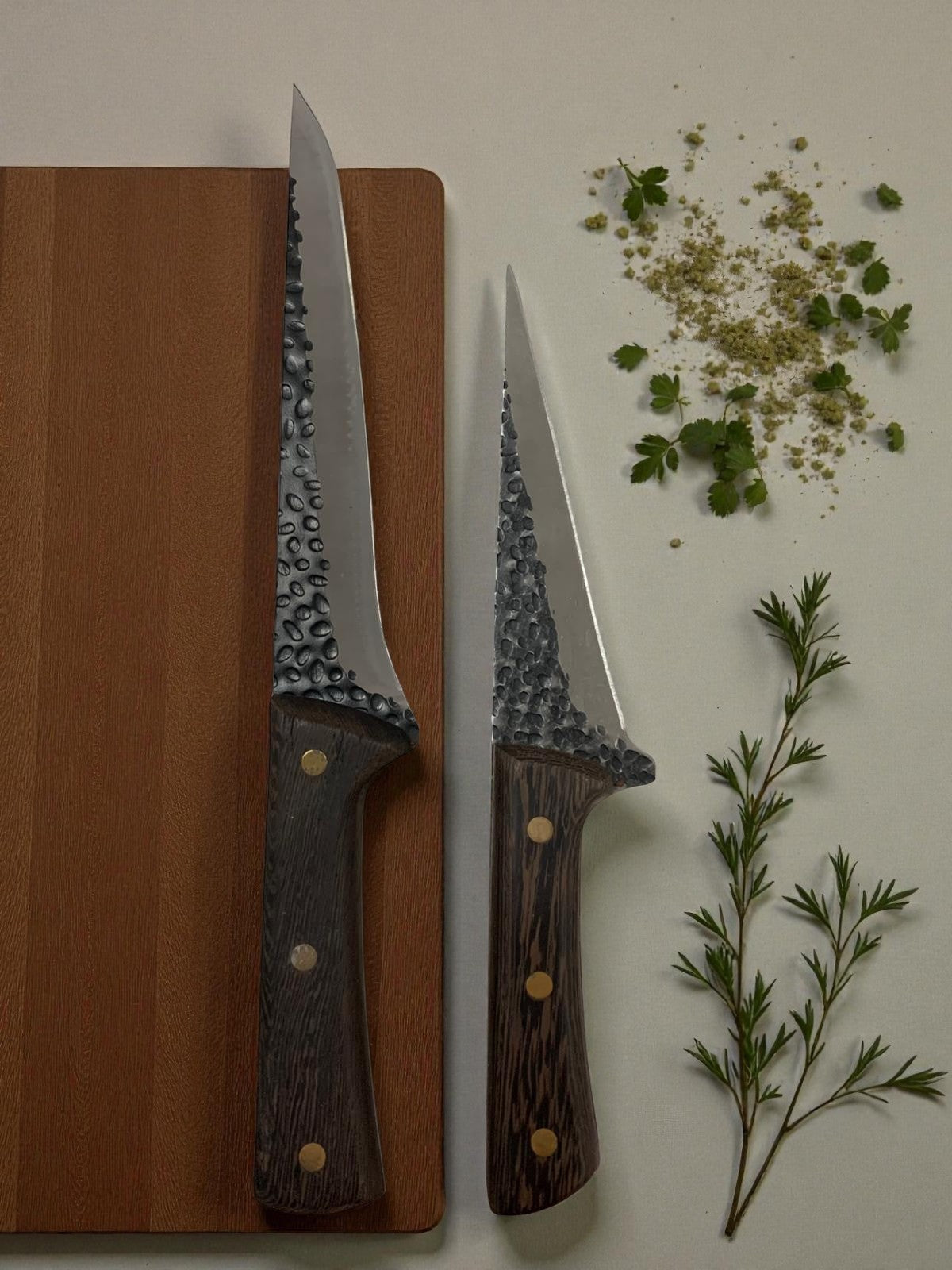 Set de 2 Piese Macelarie,Cutit pentru Despicat 26 cm si Cutit pentru Transat 30 cm