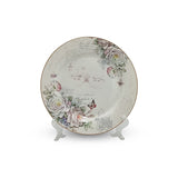 Set Tort, 8 piese, Ceramica, Model floral