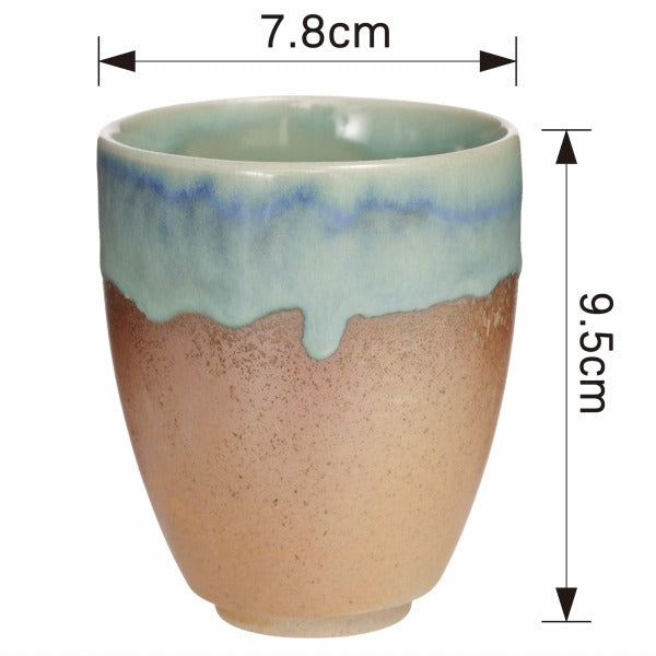 Cana din ceramica în stil japonez, Pictata – 220ml